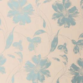 Wisteria Curtain Fabric Aqua