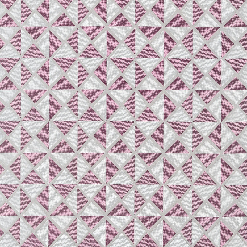 Taggon Curtain Fabric Fuschia