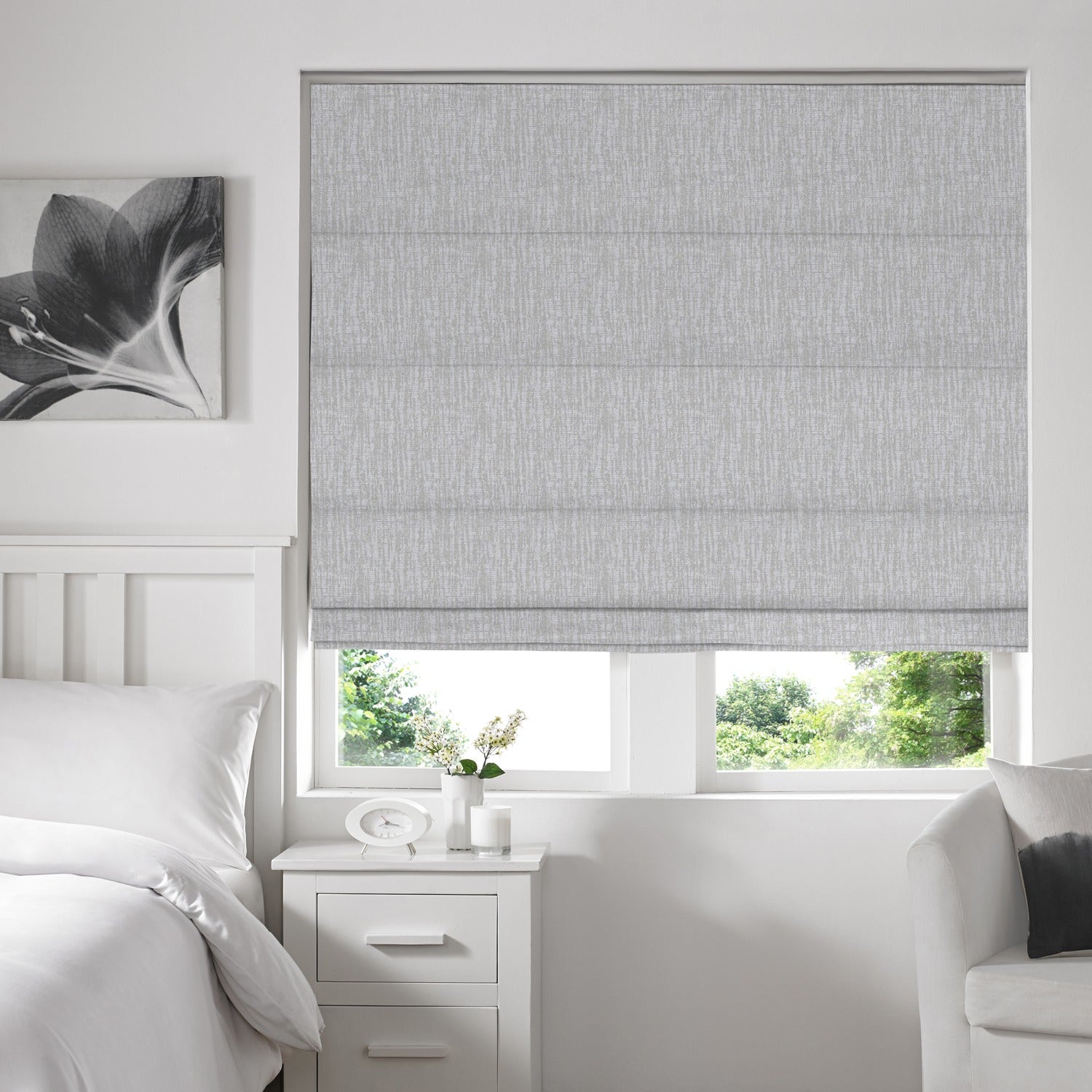 Tahoe Roman Blind Fog