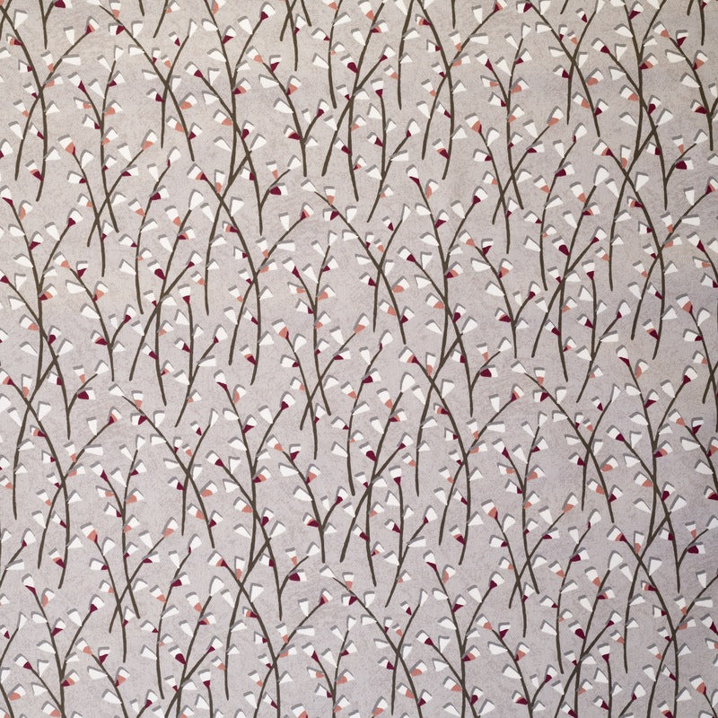Tenby Curtain Fabric Rose