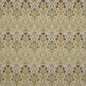 Tiffany Curtain Fabric Roll End 1.1m Mulberry