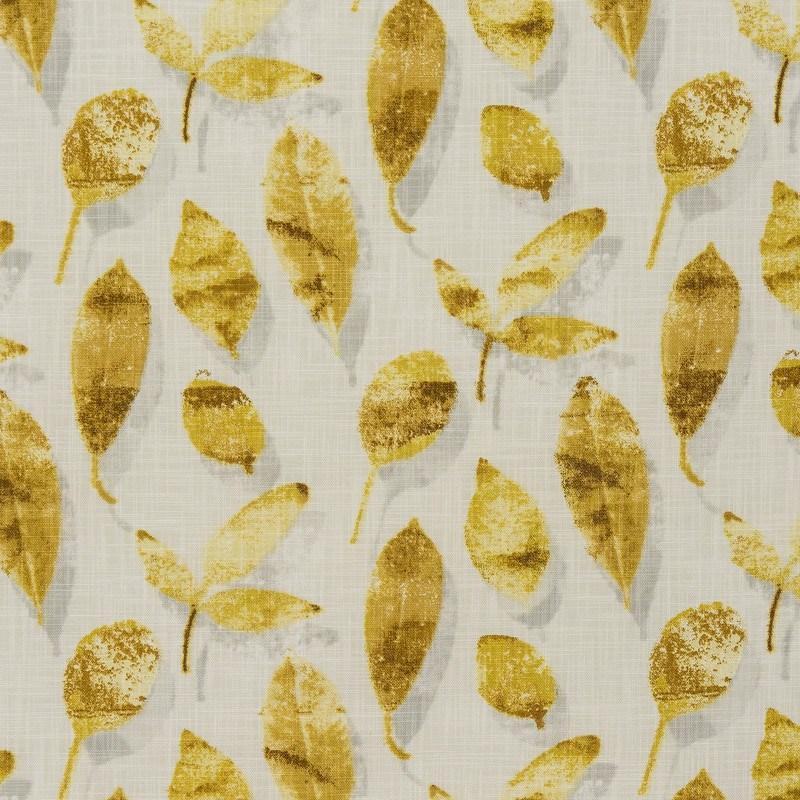 Tivoli Floral Fabric Ochre