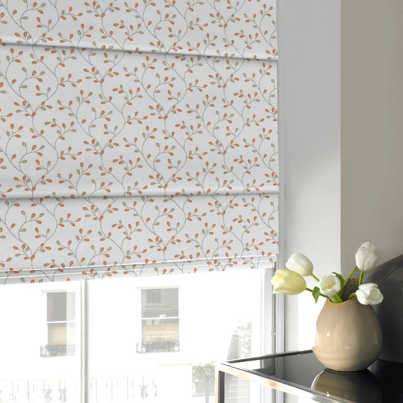 Toledo Roman Blind Terracotta