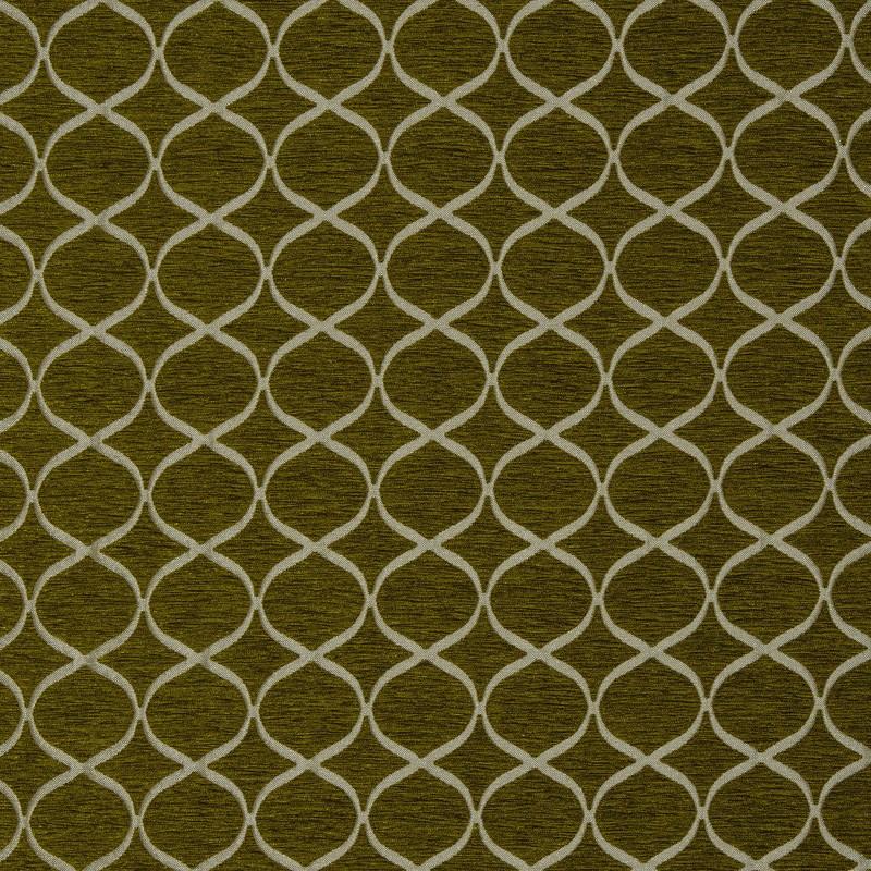 Trellis Fabric Ochre