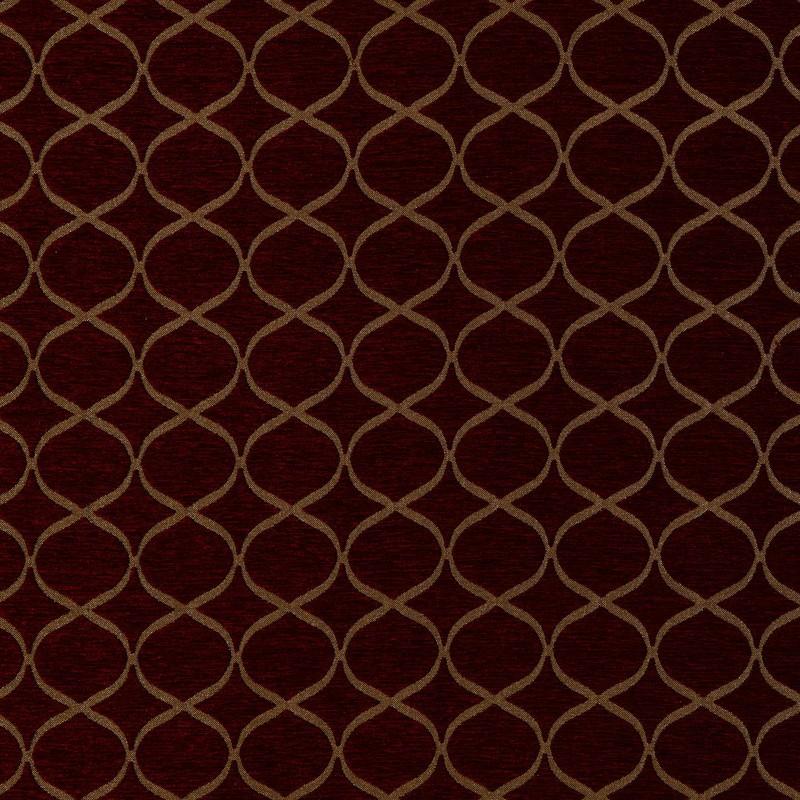 Trellis Fabric Rosso Rosso