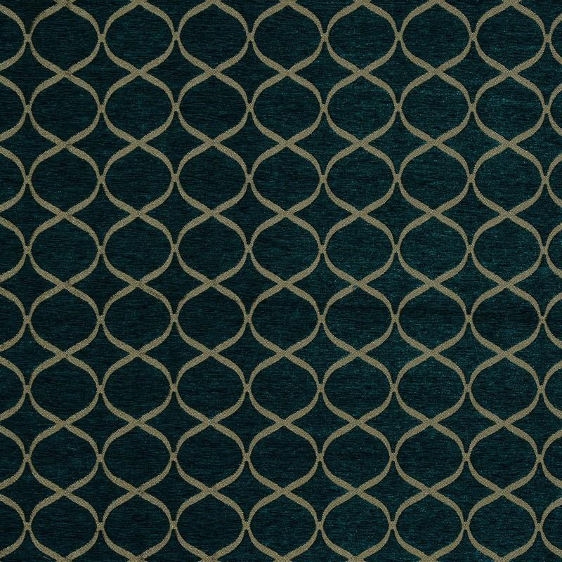 Trellis Fabric Teal
