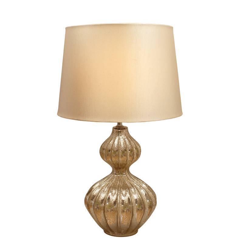 Treviso Table Lamp Pale Gold/Ivory