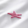 Tufted Star Bedding Set White Rainbow