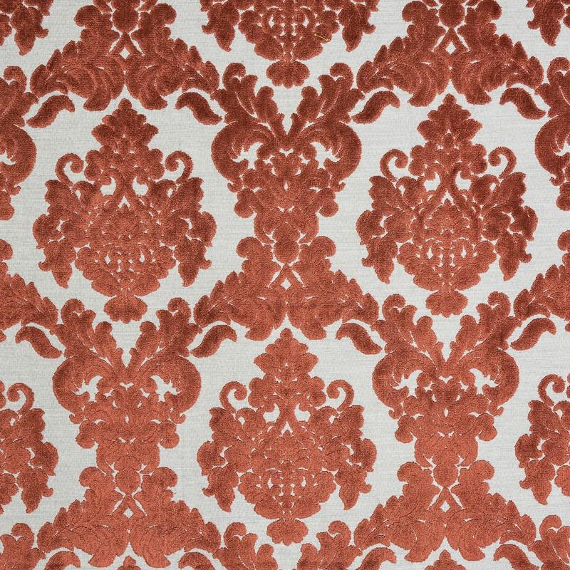 Tuscania Fabric Burnt Orange