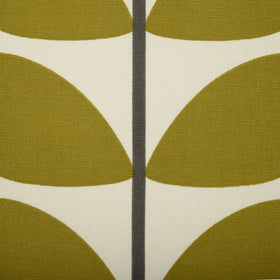 Orla Kiely - Two Colour Stem Fabric Olive