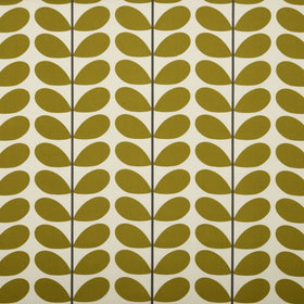 Orla Kiely - Two Colour Stem Fabric Olive
