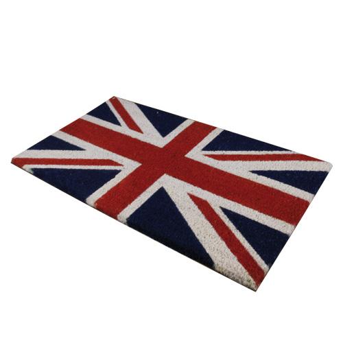 Union Flag PVC Coir Doormat