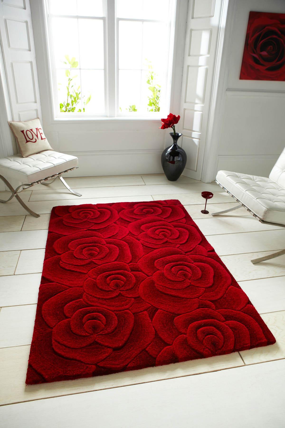 Valentine Rug Red