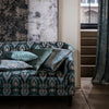 Velluto Curtain Fabric Teal