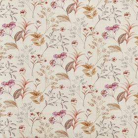 Prestigious Textiles Verbena Fabric Rhubarb