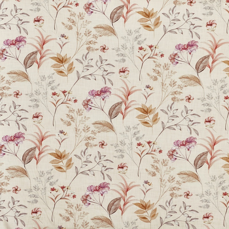 Prestigious Textiles Verbena Fabric Rhubarb