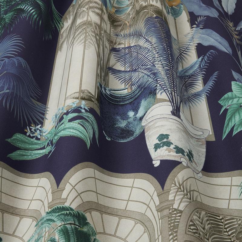 iLiv Victorian Glasshouse Fabric Moonlight