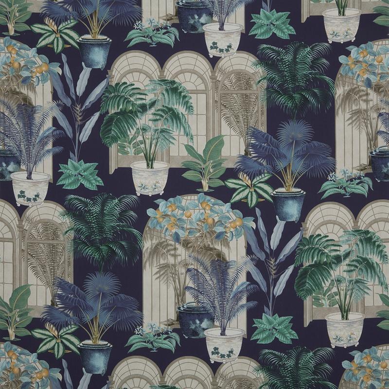 iLiv Victorian Glasshouse Fabric Moonlight