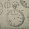 Vintage Clock Charcoal