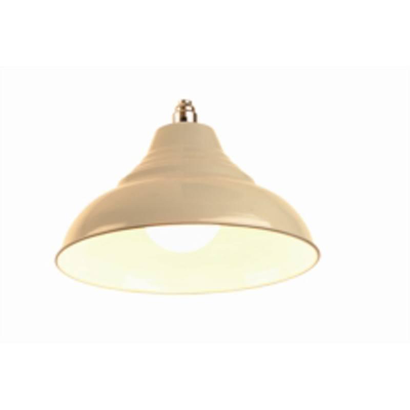 Vintage Metal Pendant Putty Grey