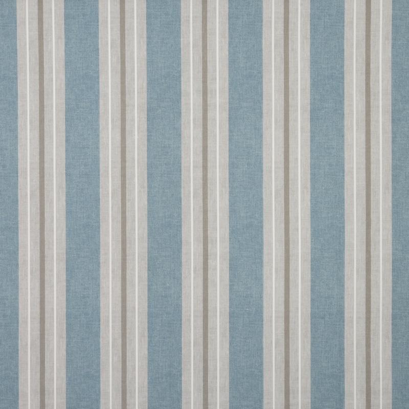 Vintage Stripe Fabric Blue