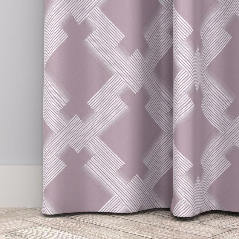 Virginia Made to Measure Curtains Mauve