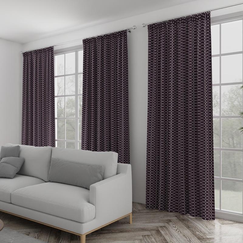 Vito Made to Measure Curtains Berry