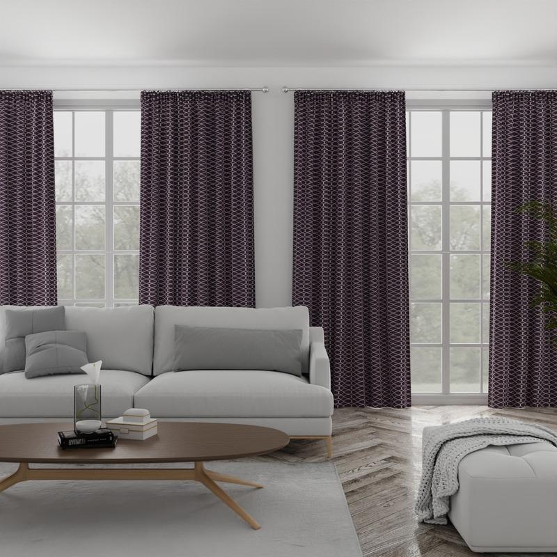 Vito Made to Measure Curtains Berry