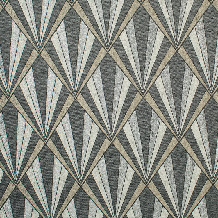 Vogue Fabric Black Chrome