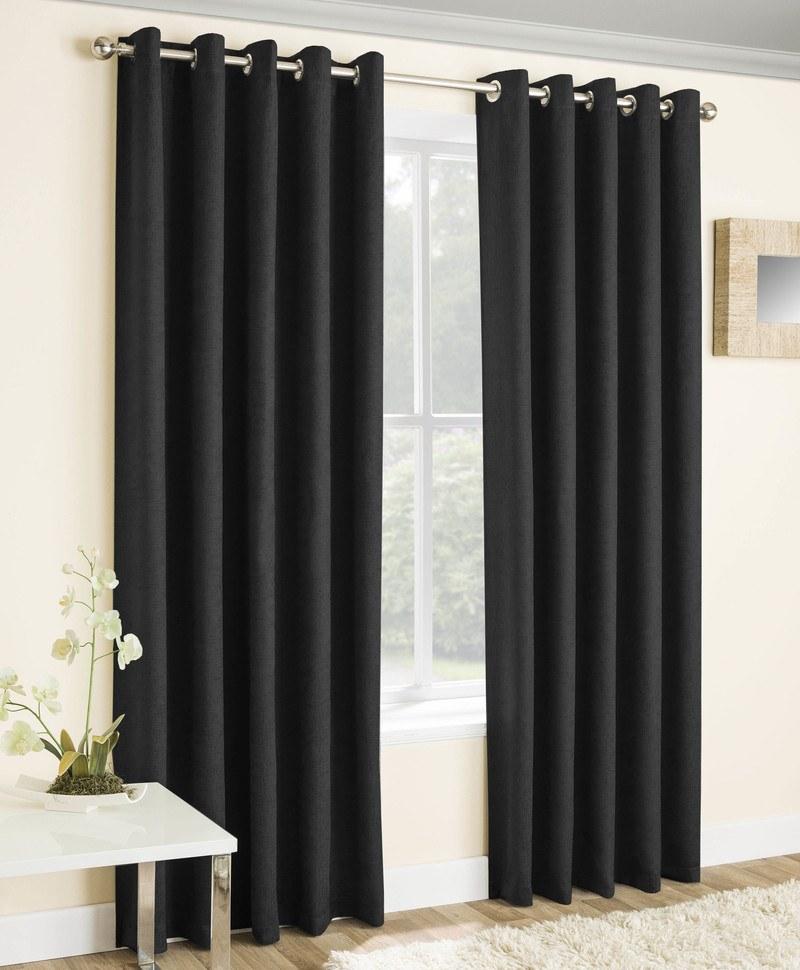 Vogue Ready Made Blackout Eyelet Black