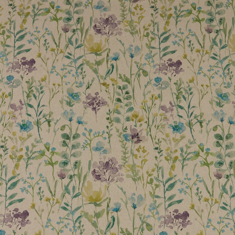 iLiv Wild Fields Digitally Printed Fabric Jade