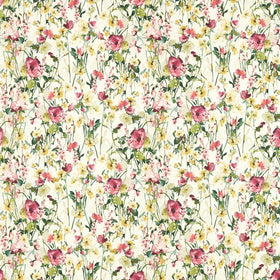 Wild Meadow Curtain Fabric Ivory