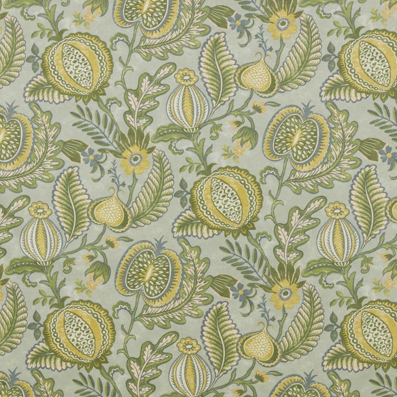 iLiv Winter Fruits Fabric Sage