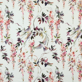 Linda Barker Wisteria Fabric Autumn-Cream
