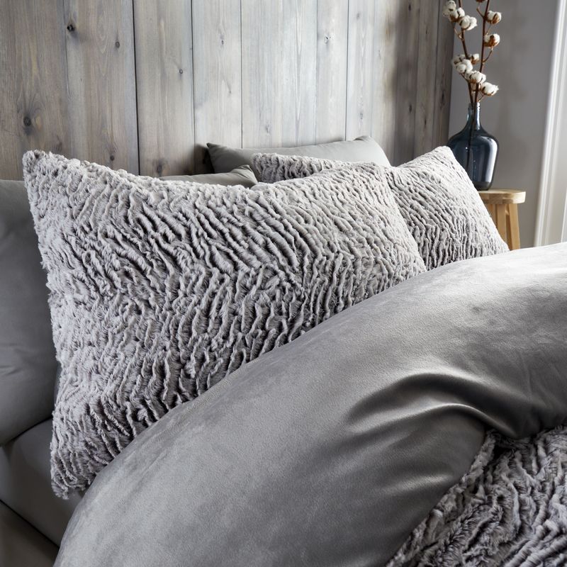 Catherine Lansfield Wolf Bedding Set Neutral