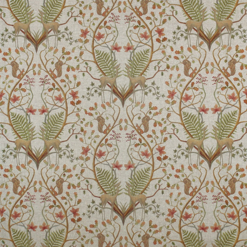 The Chateau by Angel Strawbridge Woodland Trail Fabric Linen