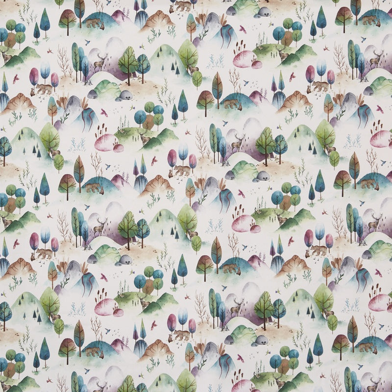 Prestigious Textiles Woodland Walk Fabric Candyfloss